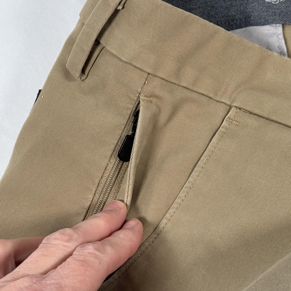 Dockers Pants 38x33 Khaki Workday Straight Smart 360 Flex Stretch Career Preppy - Picture 4 of 15